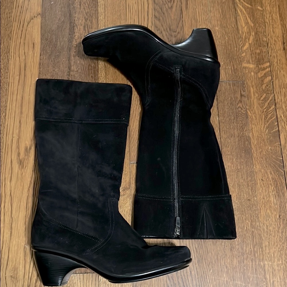 Dansko Black suede leather Women's Boots